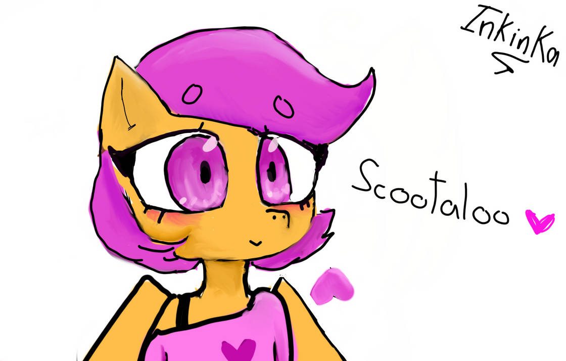 Gift for : Scootaloo Loves Sans by Inklinka on DeviantArt