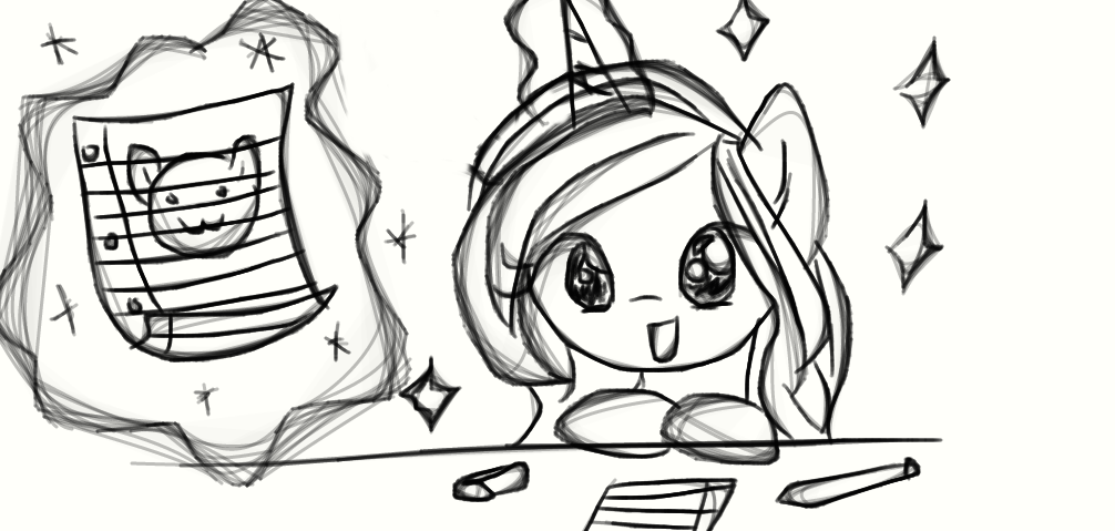I got bored for a sec ( 2 minute sketch ) by BlackHoleII on DeviantArt