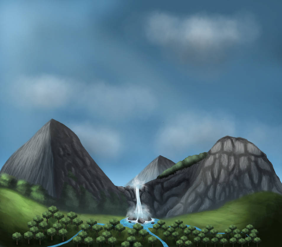 Landscape Practice by Johng117 on DeviantArt