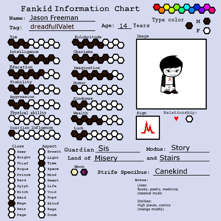 HS Reference sheet: Jason Freeman by FryingPanIsMyWeapon on DeviantArt