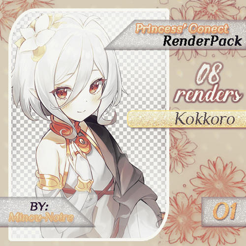 Kokkoro Princess Connect - Render Pack 01 by Minou-Noire on DeviantArt