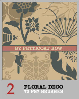 Floral Deco PS7 Brushes