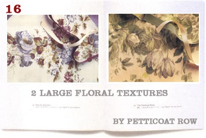 Large Floral Textures