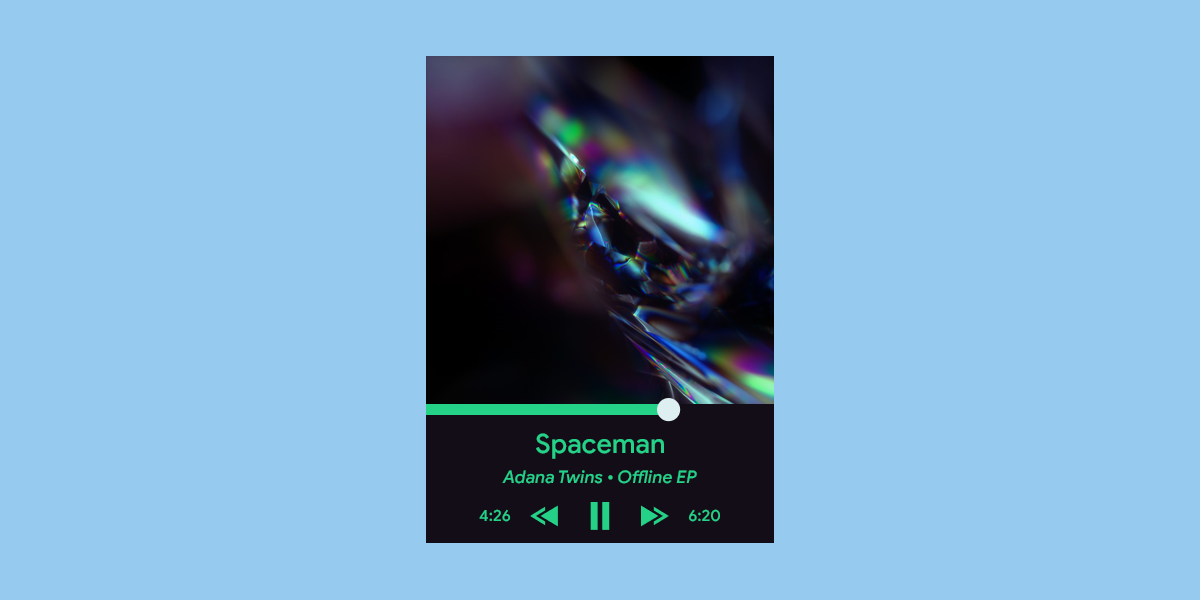 Spotify Control | WORKING | Rainmeter Skin v4.3