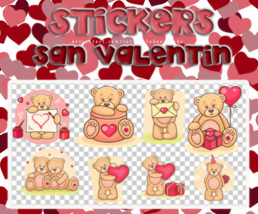 Stickers San Valentin