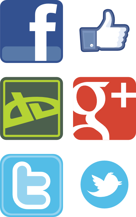 Social Network Logos - Vector