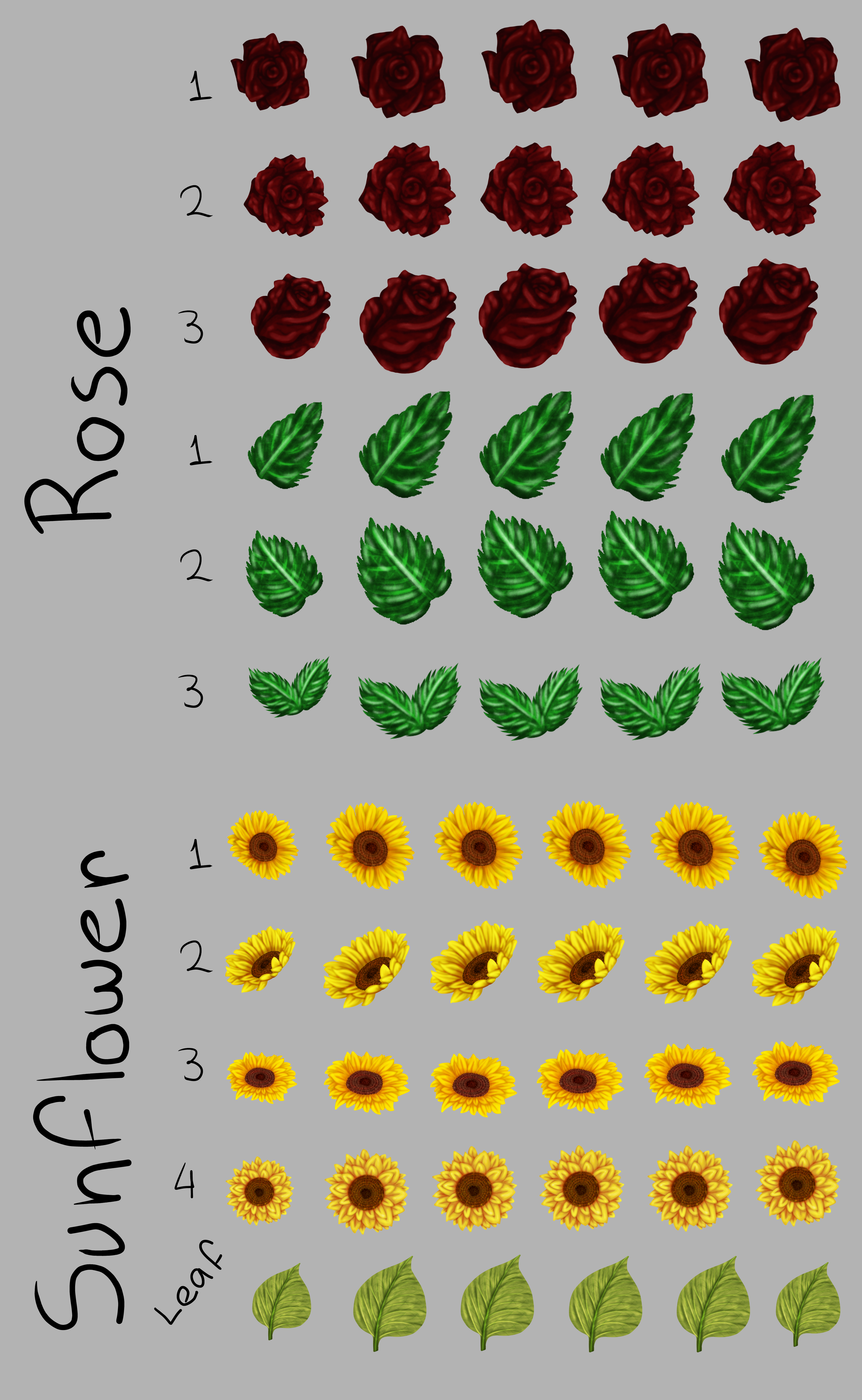 Rose Sunflower Pack