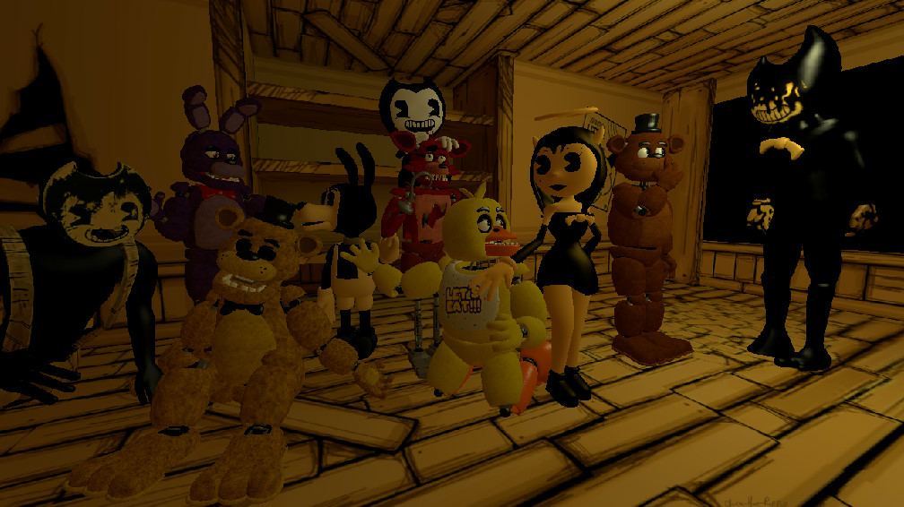 FNAF Meets BATIM