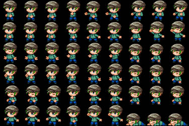 RPG Maker MV Custom Sprites - JackSepticeye