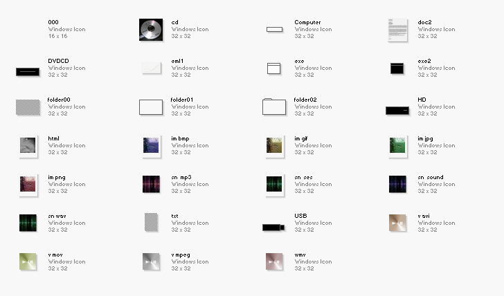 some icons