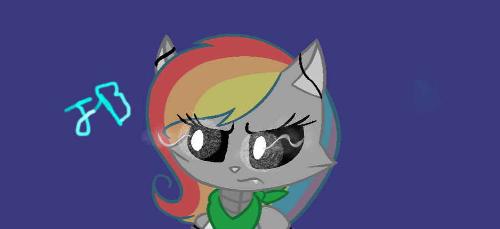 Rainbow kitty by Muffin240 on DeviantArt
