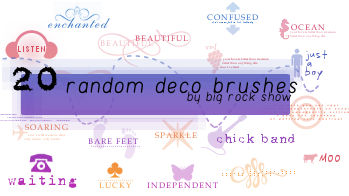 Random Deco Brushes Set 2