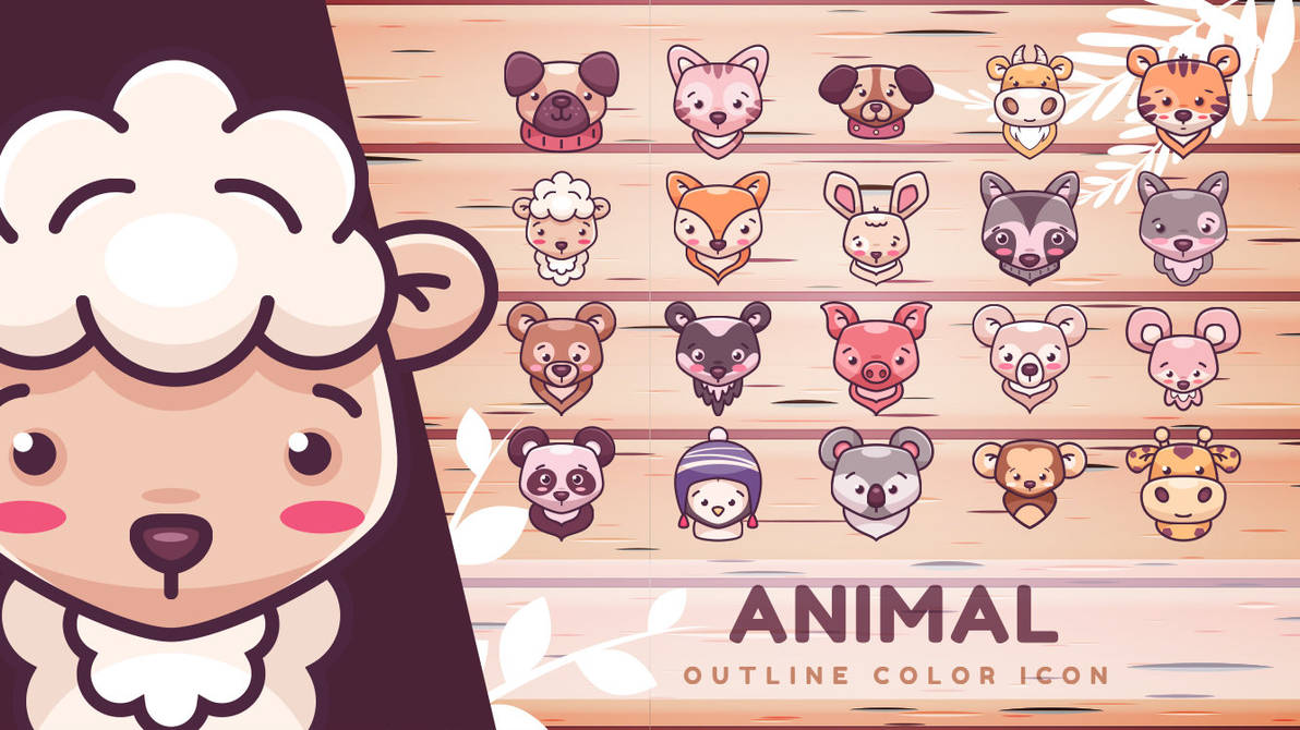 Wild and Friendly: Animal Icon Set by IK5WZNEAIVF4QF5O on DeviantArt