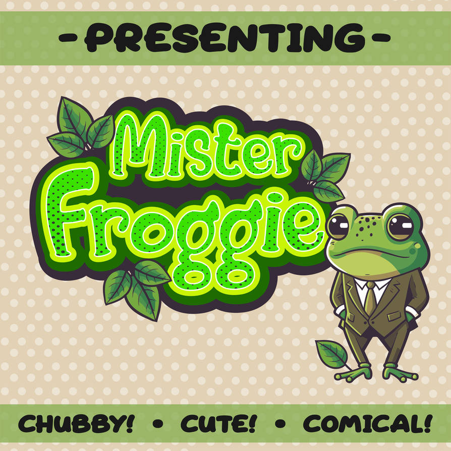 Mister Froggie - Playful Cartoon Display Font