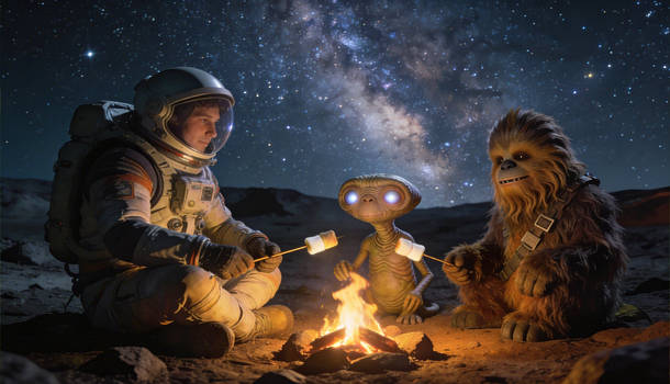 Campfire Among the Stars