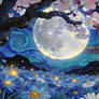 Moonlit Tapestry - Echoes of the Celestial Garden