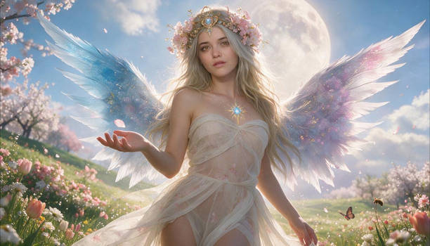 Spring's Secret Moment: The Celestial Blossom