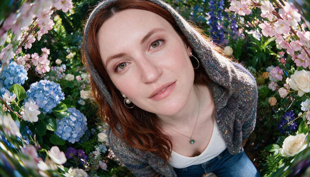 Blooming Gaze: Where Light Meets Spring