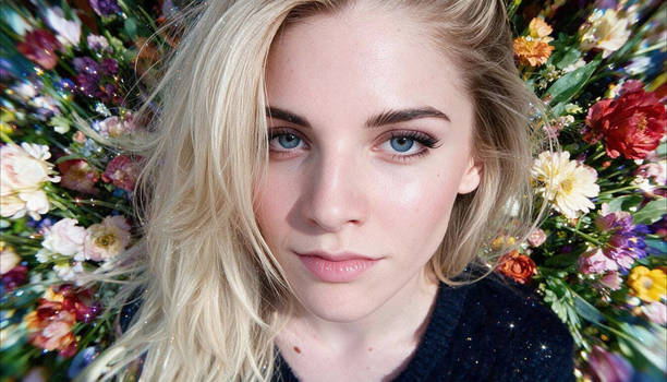 Blooming Gaze: Where Light Meets Spring