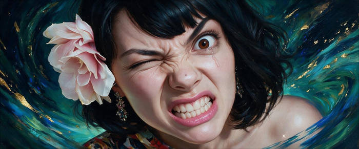 Fury Unleashed: The Face of Raw Emotion