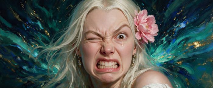 Fury Unleashed: The Face of Raw Emotion