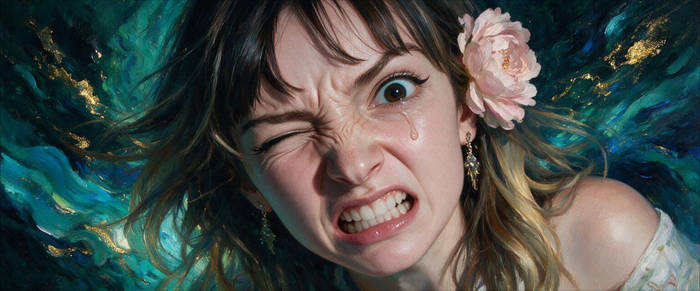 Fury Unleashed: The Face of Raw Emotion