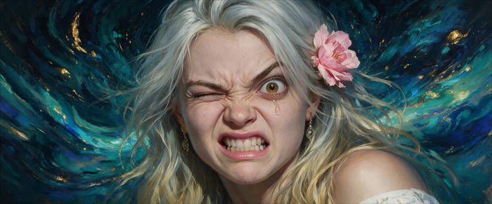 Fury Unleashed: The Face of Raw Emotion