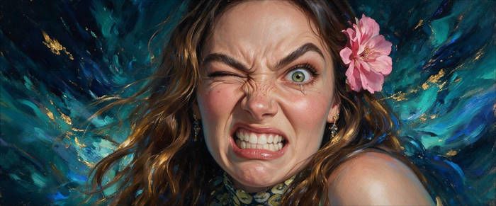 Fury Unleashed: The Face of Raw Emotion