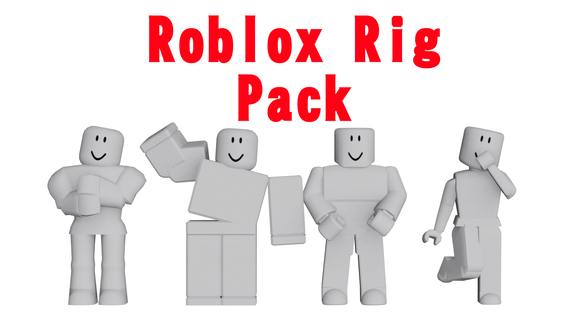 Roblox Rig Pack Download by TVRoneTheTVRobot2023 on DeviantArt