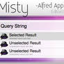 Misty - Alfred App Theme