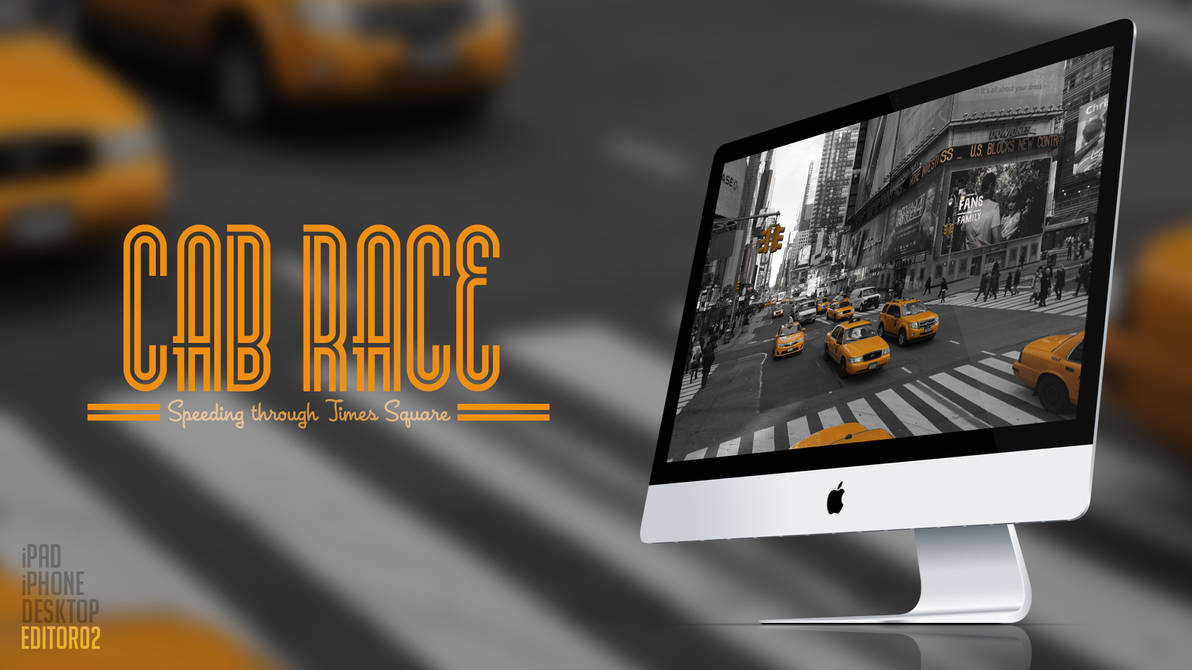 Cab Race - Wallpaper by GavinAsh on DeviantArt