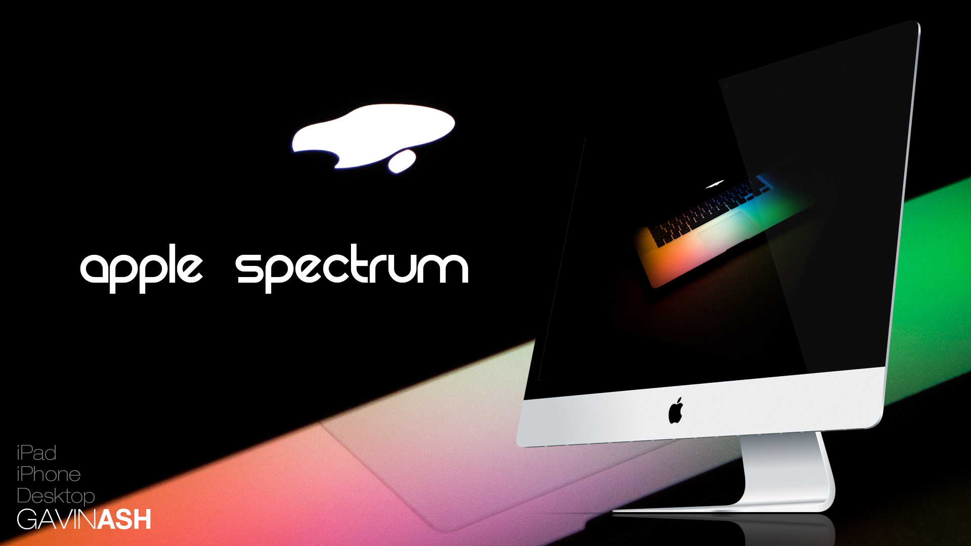 Apple Spectrum - Wallpaper by GavinAsh