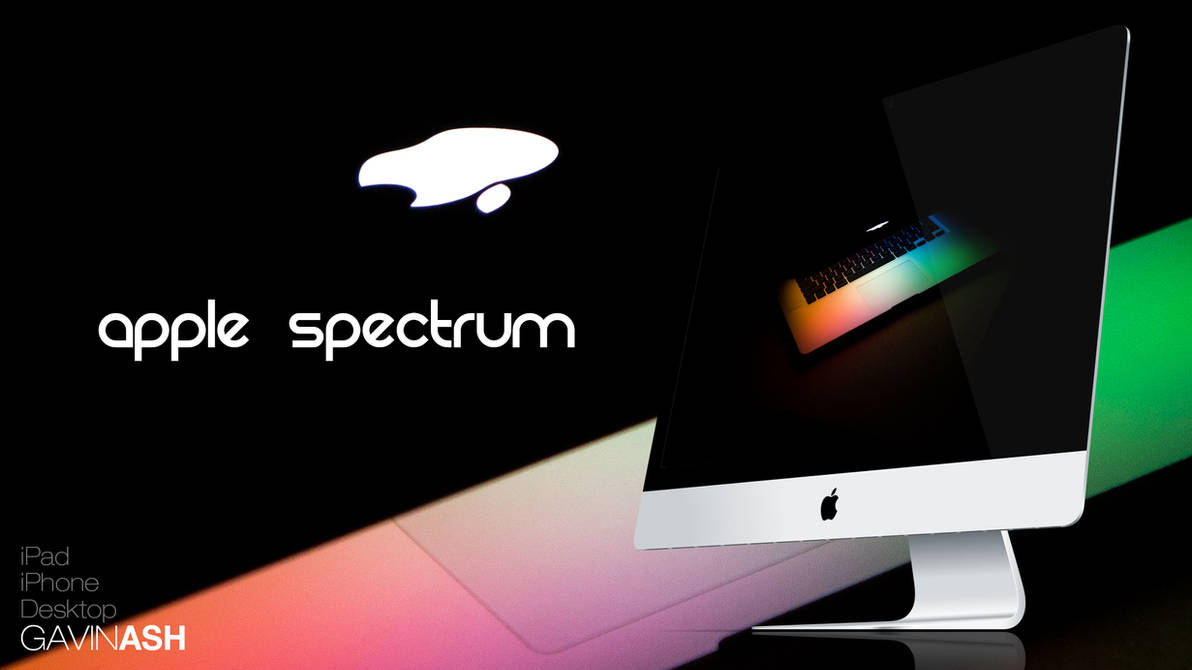 Apple Spectrum - Wallpaper by GavinAsh