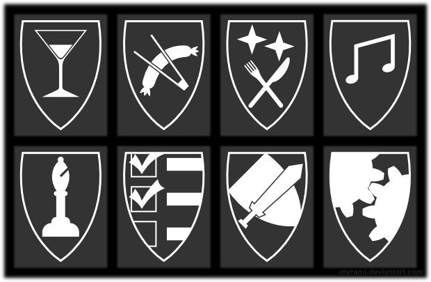 Badges by Myrami on DeviantArt
