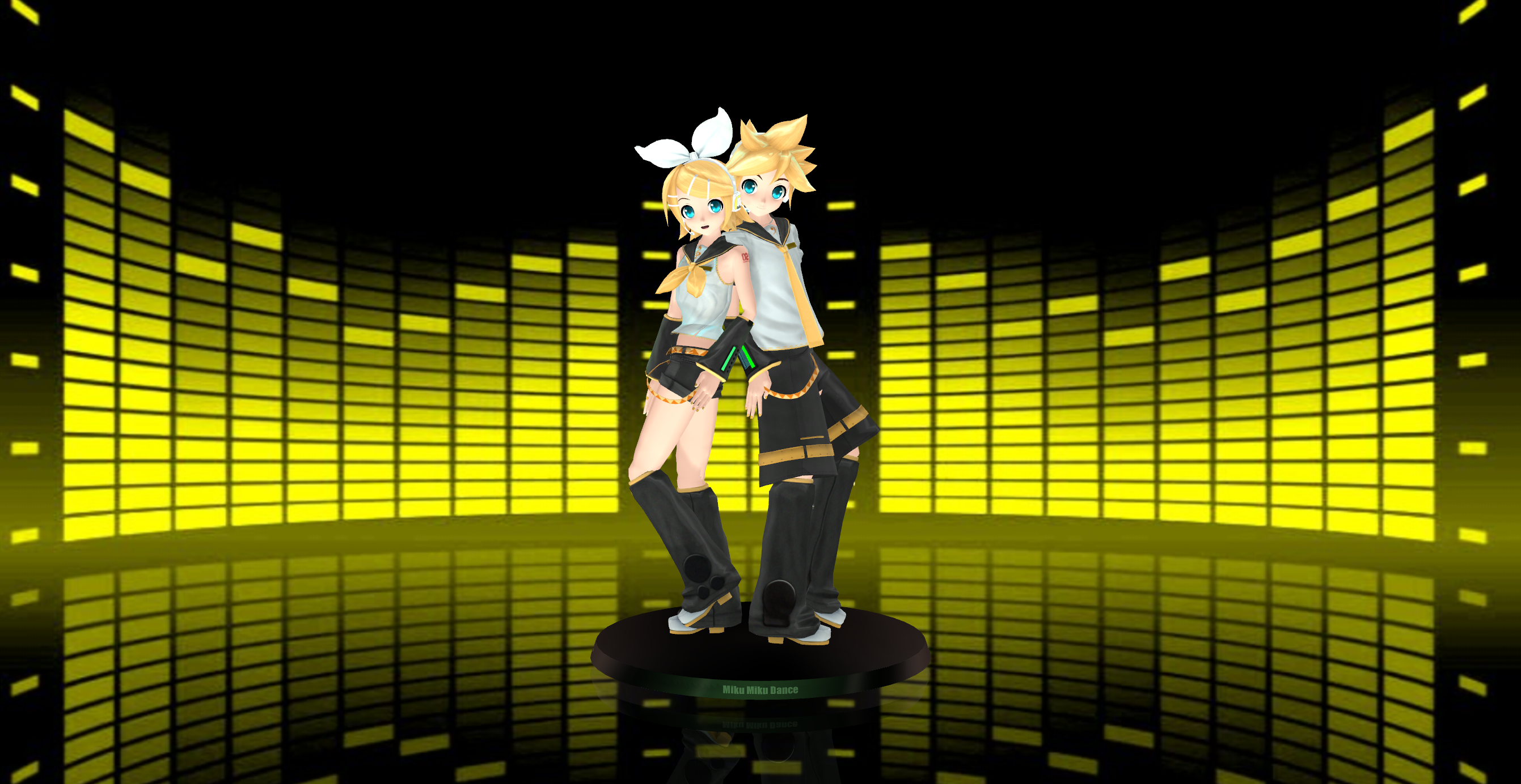 MMD - Rin and Len Pose DOWNLOAD