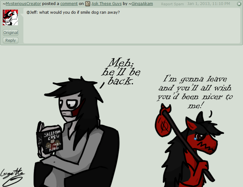Ask - Question #31 by Jinbeizamezama on DeviantArt