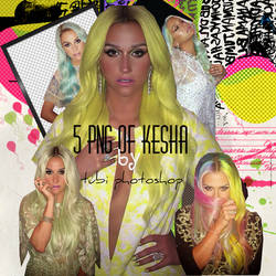 Kesha png pack by tubi photoshop