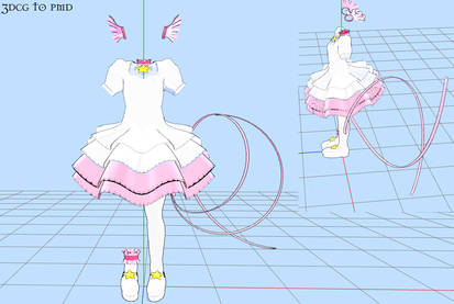 MMD- Platnium Dress -DOWNLOAD