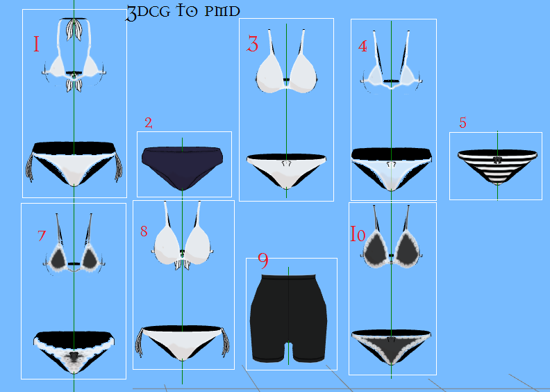 MMD Underclothes Pack -DOWNLD by MMDFakewings18 on DeviantArt