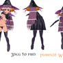 MMD- Pumpkin Witch Set-DOWNLAD