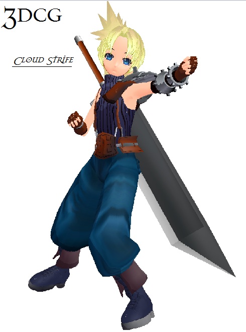 MMD -Cloud Strife -DOWNLOAD by MMDFakewings18 on DeviantArt