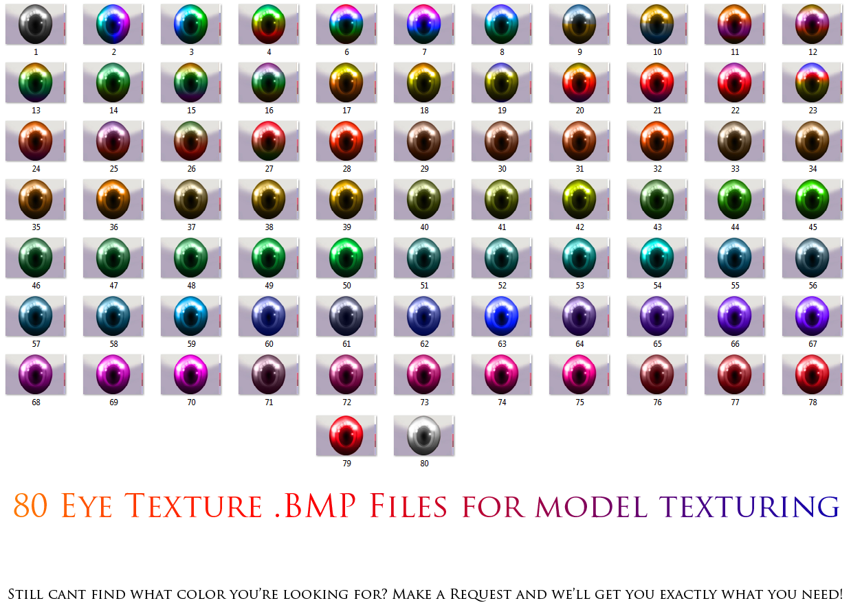 MMD- Daiyo Eye texture 80- DL