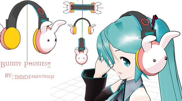 MMD- Bunny Phones -Download