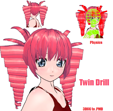 MMD Twin Drills Set DL by MMDFakewings18 on DeviantArt
