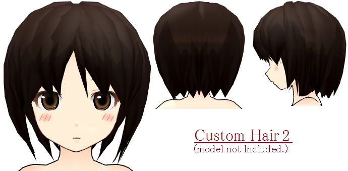 MMD- Custom Hair 2 -DL