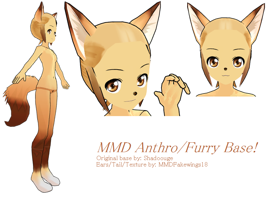 Lat Anthro-Furry Base -DL