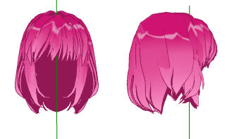 MMD- Pinkie Hair -DL