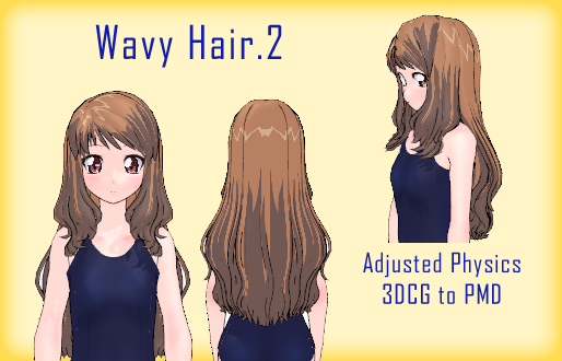 MMD- Wavy Hair.2 -DL