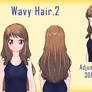 MMD- Wavy Hair.2 -DL