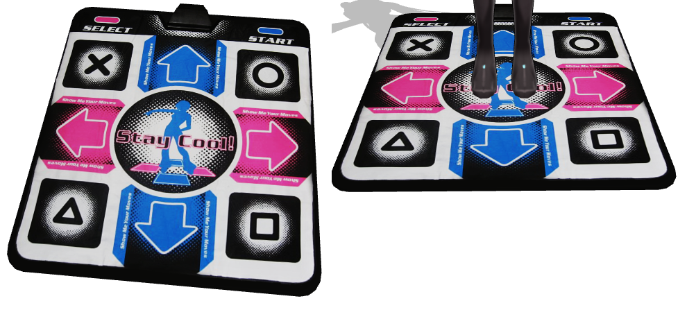 MMD Dance Dance Revolution Mat